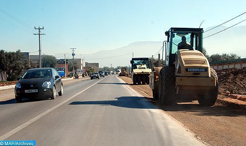 Maroc- infrastructures- Renforcement du réseau routier dans la province de Tata