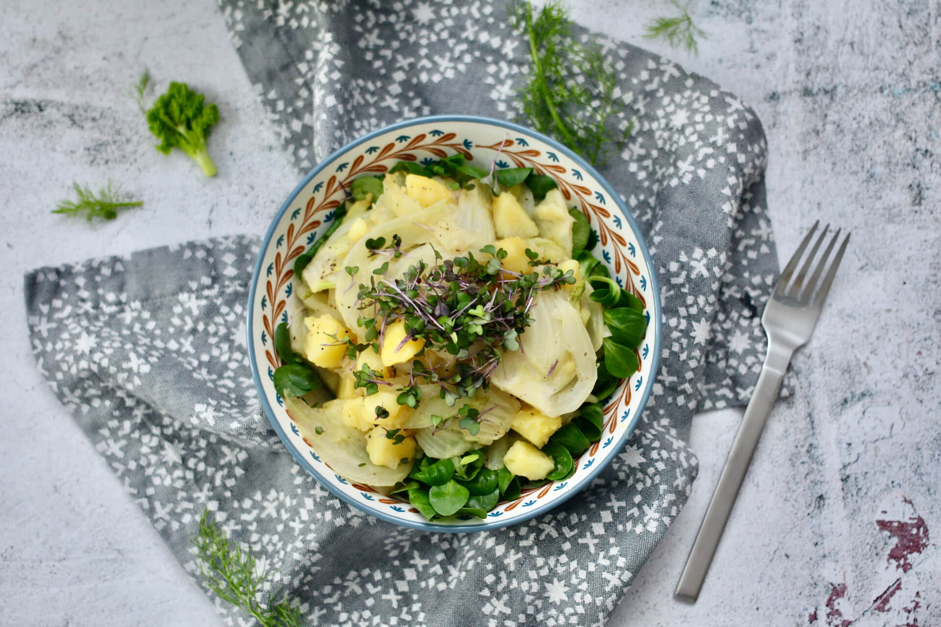 Kartoffel-Fenchelgemüse Rezept