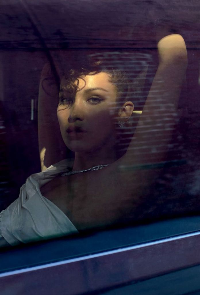 bella hadid sexy models photo shoot vogue magazine turkey
