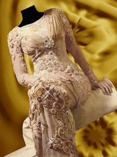 Model Kebaya Pengantin Modern, Kebaya Pengantin Modern, model kebaya, model kebaya modern, model kebaya modern terkini, 