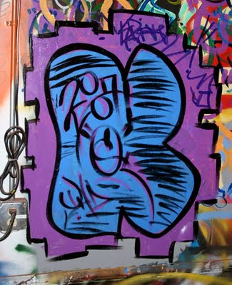 graffiti alphabet letters bubble