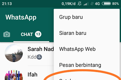 Cara menghilangkan tanda centang biru pada aplikasi WhatsApp