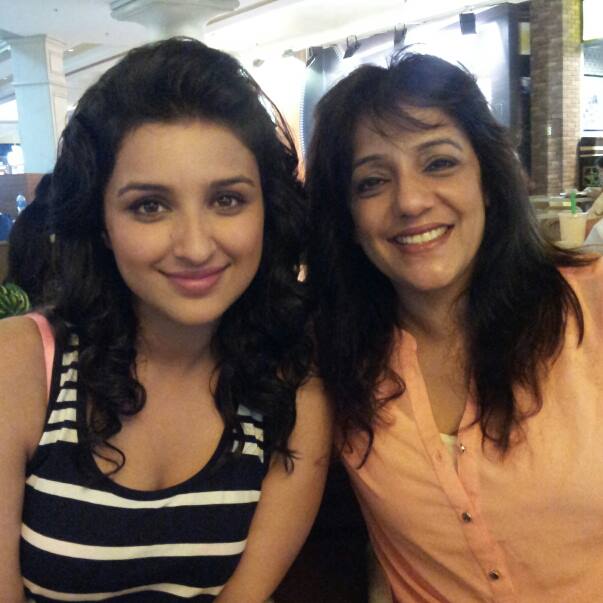 Bollywood Actress Parineeti Chopra with Mother Reena Malhotra Chopra | Bollywood Actress Parineeti Chopra Family Photos | Real-Life Photos