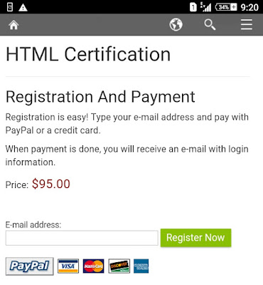 W3school html