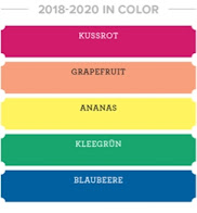 Neue In Color Farben 2018-2020