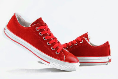 all star shoes red