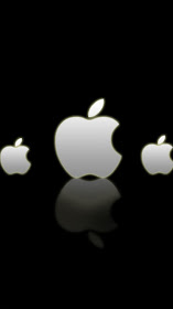 apple logos wallpaper