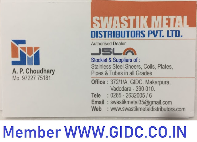 SWASTIK METAL DISTRIBUTORS PVT LTD - 9722775181