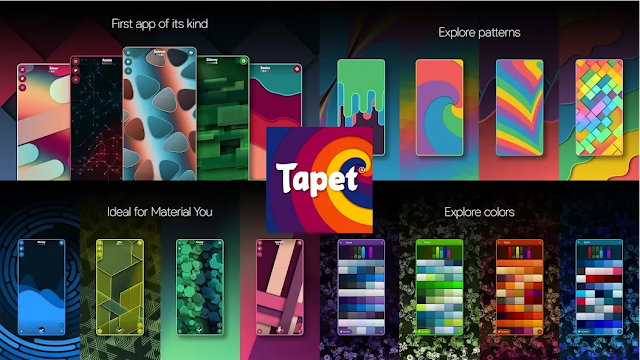 Tapet Wallpapers تطبيق الخلفيات