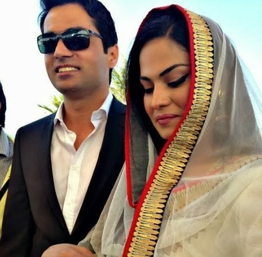 Veena-Malik-photos-After-Marriage-with-husband-boyfriend-images-pictures-2014.