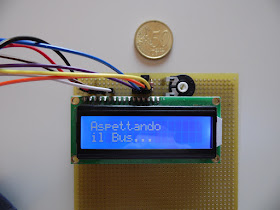 Aspettando il bus... modulo LCD1602 - foto di Paolo Luongo