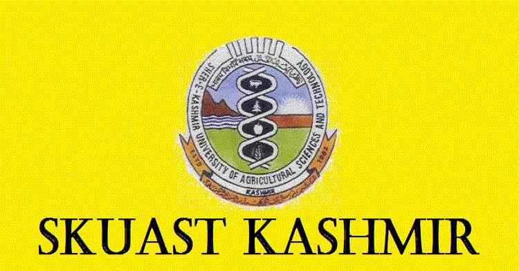 SKUAST Kashmir Written Test Notice for various posts