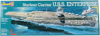 Revell 1/720 Nuclear Carrier USS ENTERPRISE (05046) English Color Guide & Paint Conversion Chart