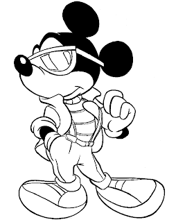 Disney Coloring Pages "Mickey Mouse" | Coloring Pages