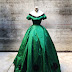 1865 GREEN BALL GOWN