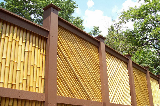 20 wangsit desain pagar dari  bambu  Desain Rumah