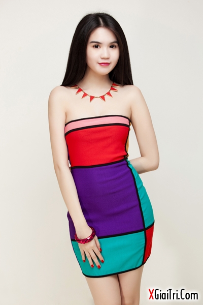 Ngọc Trinh xinh xắn dễ thương