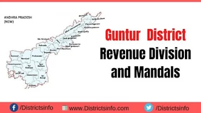 Guntur District Revenue Divisions with Mandals