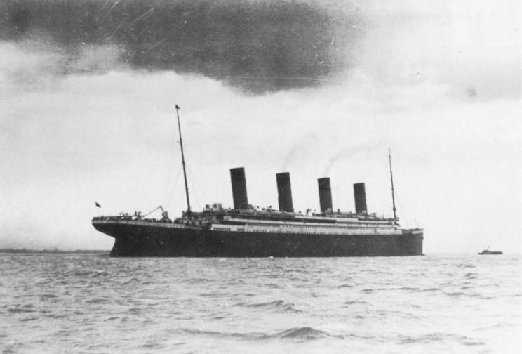  RMS Titanic which struck a North Atlantic iceberg a century ago today