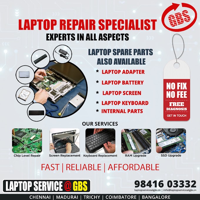  laptop repair and spare parts center t nagar