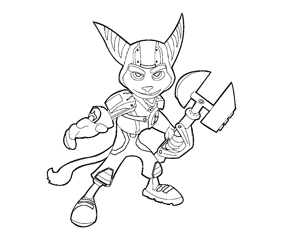 #1-top-ratchet-and-clank-printable-coloring-pages by yumi