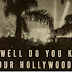 Movie trivia questions Hollywood 1920s-30s era