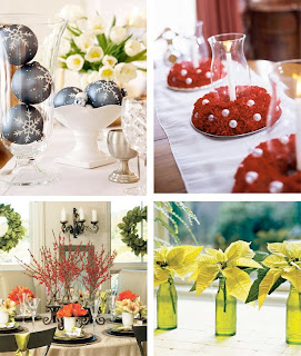 Christmas Table Centerpiece Decorations