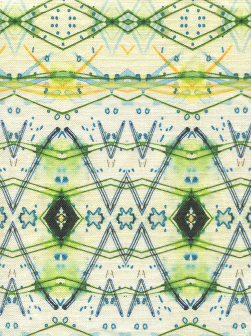 designer hand painted fabrics
