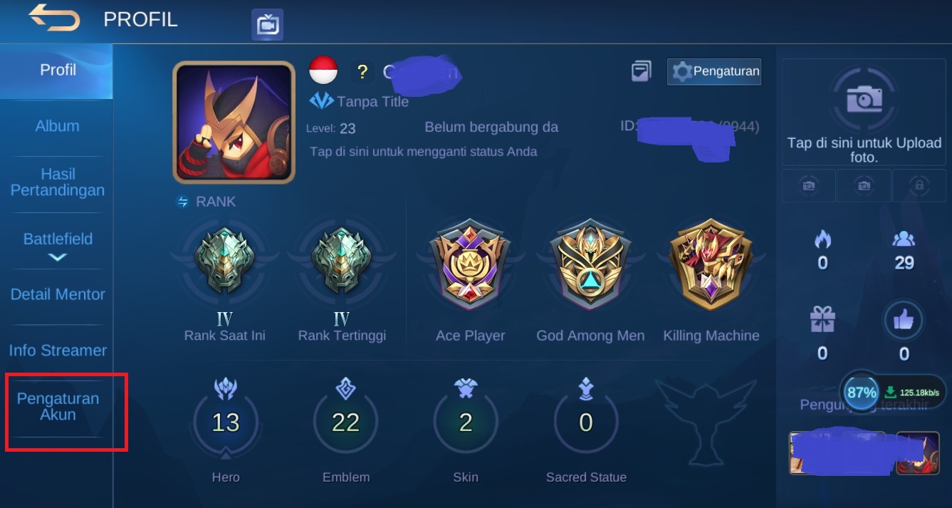 Cara Buat 2 Karakter Pada 1 Akun Mobile Legends Pondokteknocom