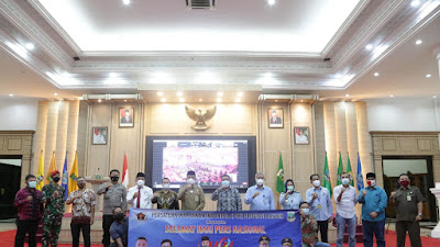 PWI Provinsi Banten Ikuti Perayaan Puncak HPN 2021 Bersama Presiden