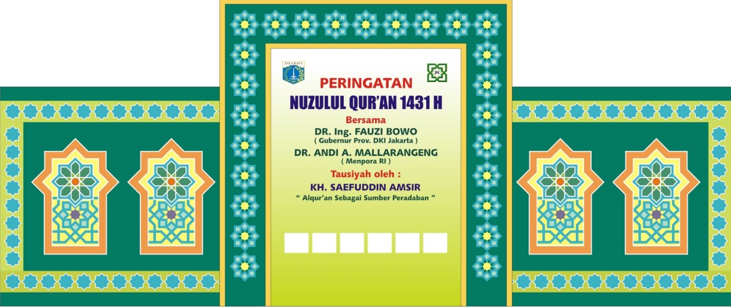 31 Dekorasi  Panggung  Pengajian yang Modern dan Islami 
