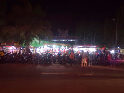 Taman Pancasila di Malam hari