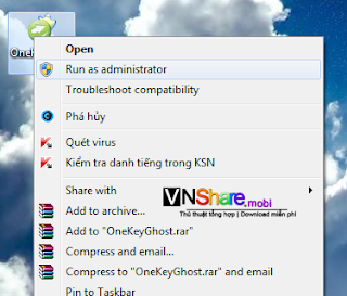 Hướng dẫn Ghost và Bung Windows XP, 7, 8 trực tiếp đơn giản