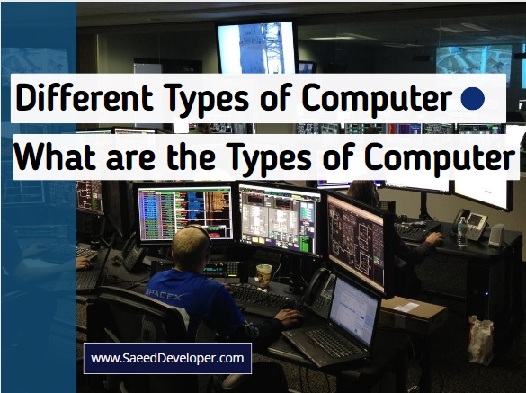 what are the different types of computer