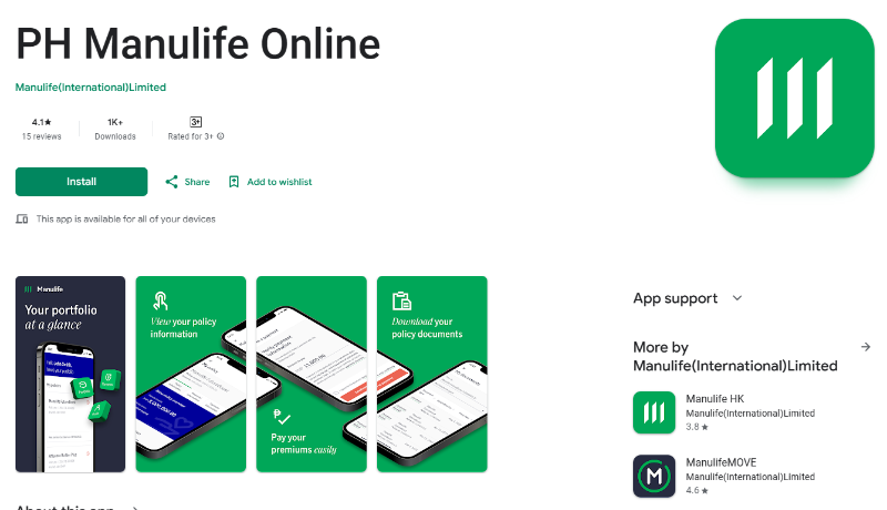Manulife PH launches new mobile app!