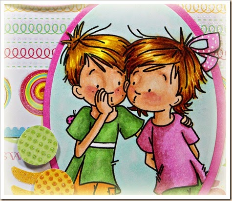 Sassy Cheryl's Stamps, copics