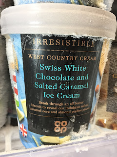 co op white chocolate and salted caramel ice cream