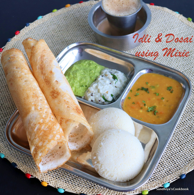 Idli and Dosa Platter