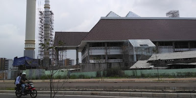 Taman Dan lanskap Akan Memperindah Masjid Raya jakarta