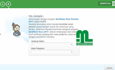   memberikan tata cara dan tahapan dalam melakukan pendaftaran Calon Peserta S Cara Mendaftar Sertifikasi Guru 2017 via Simpatika