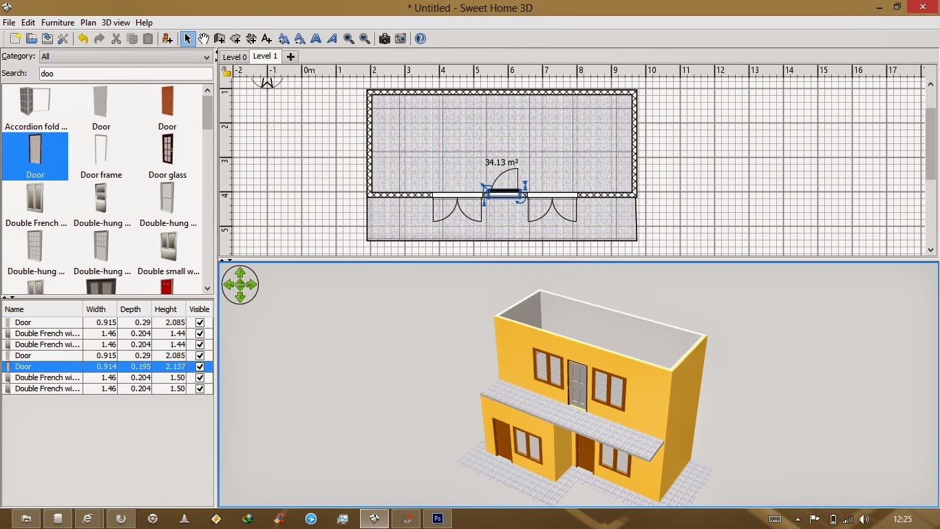 Rizal AMD RVH Cara Membuat Desain Rumah 3D Dengan Sweet Home 3D