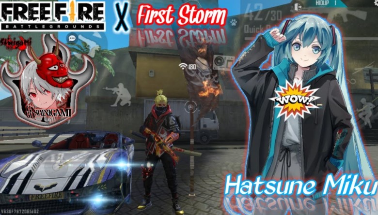 Free Fire x Hatsune Miku