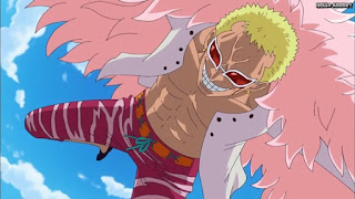 ワンピースアニメ ドレスローザ編 662話 ドフラミンゴ ドフィ DonQuixote Doflamingo | ONE PIECE Episode 662