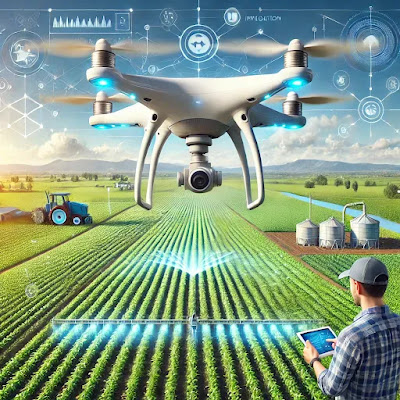 Drone memberikan berbagai data bermanfaat dan penting dalam memantau hasil pertanian
