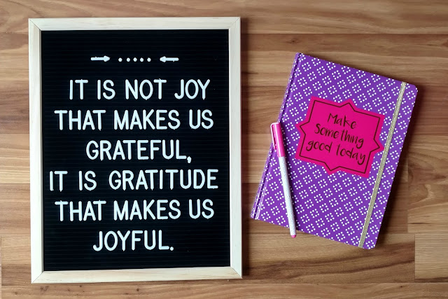 Why should you start a joy journal?  Joy and gratitude are connected and our focus on one will always bring the other.