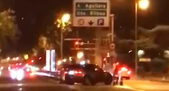 Βίντεο : Οδηγός με 4Χ4 κυνηγάει πεζό για να τον χτυπήσει στη Μαδρίτη