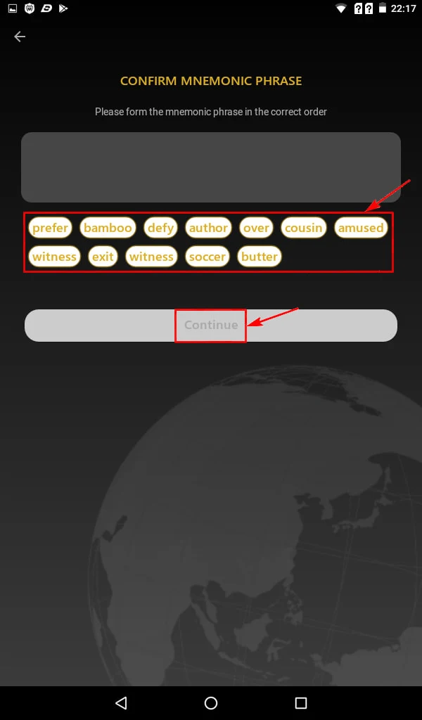 Регистрация в EXXA Network 7