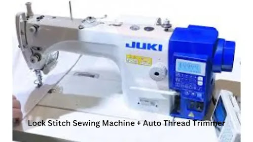Lock Stitch Sewing Machine + Auto Thread Trimmer