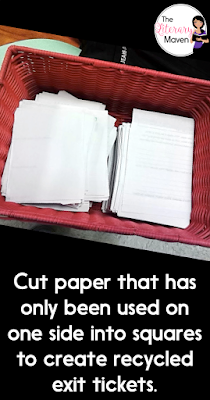 Using exit tickets at the end of class as a formative assessment helps you to plan and adjust the next day's lesson. Use one of these four standardized exit tickets, which can be used with any lesson in any subject area, or let students select one of the four to which to respond.