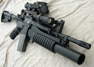 M4 Carbine Commando with M203 Grenade Launcher